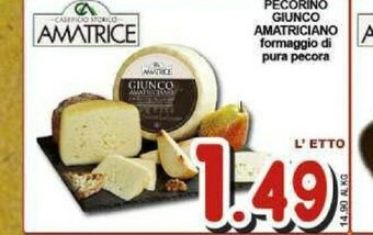 Sacoph Pecorino offerta