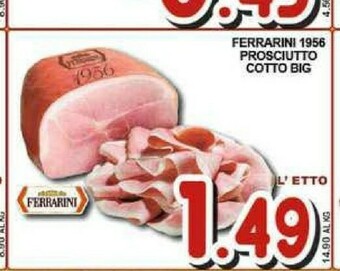 Sacoph Prosciutto cotto offerta