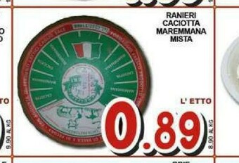 Sacoph Caciotta offerta