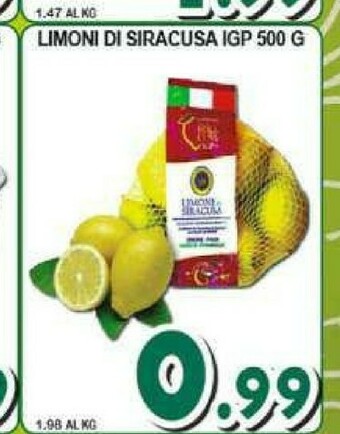 Sacoph Limoni offerta