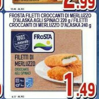 Sacoph Filetti di merluzzo offerta