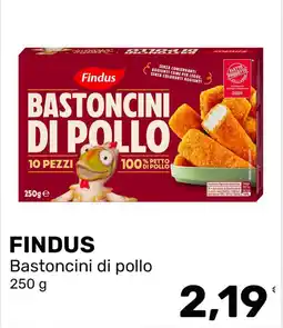 Iper Tosano FINDUS Bastoncini di pollo offerta