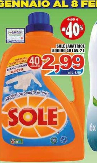Sacoph Detersivo lavatrice offerta