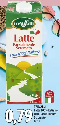 Madis TREVALLI Latte 100% Italiano UHT Parzialmente Scremato offerta