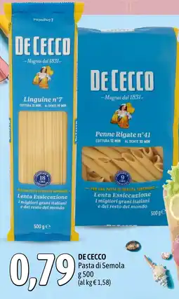Madis DE CECCO Pasta di Semola offerta