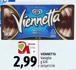 Madis VIENNETTA Vaniglia offerta