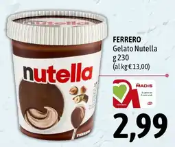 Madis FERRERO Gelato Nutella offerta