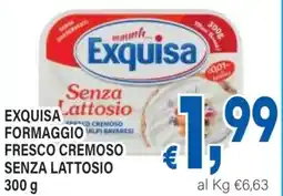 DEM Exquisa formaggio fresco cremoso senza lattosio offerta