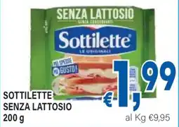 DEM Sottilette senza lattosio offerta