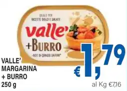 DEM Valle' margarina + burro offerta