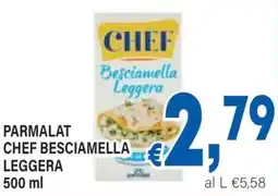 DEM Parmalat chef besciamella leggera offerta