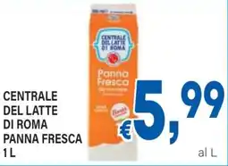 DEM Centrale del latte di roma panna fresca offerta