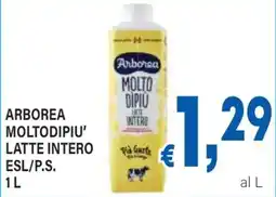 DEM Arborea moltodipiu' latte intero esl/p.s. offerta