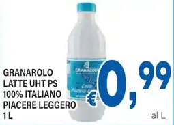 DEM Granarolo latte uht ps 100% italiano piacere leggero offerta