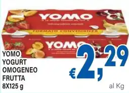 DEM Yomo yogurt omogeneo frutta offerta