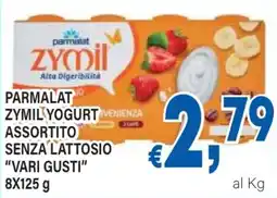 DEM Parmalat zymil yogurt assortito senza lattosio offerta