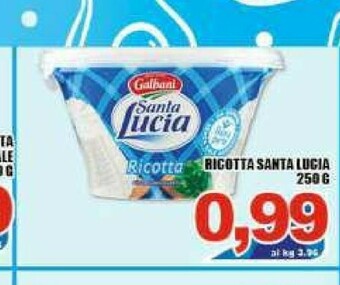 Sacoph Ricotta offerta
