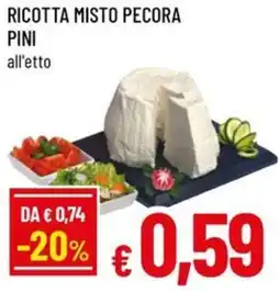 A&O Ricotta misto pecora pini offerta