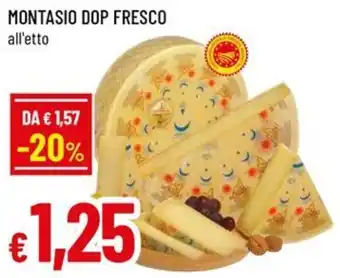 A&O Montasio dop fresco offerta