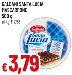 A&O Galbani santa lucia mascarpone offerta