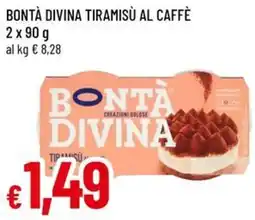 A&O Bontà divina tiramisù al caffè offerta