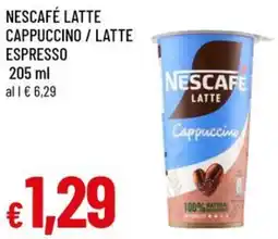 A&O Nescafé latte cappuccino/latte espresso offerta