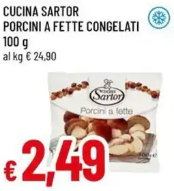 A&O Cucina sartor porcini a fette congelati offerta
