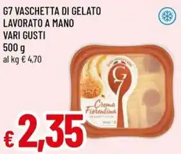A&O G7 vaschetta di gelato lavorato a mano offerta