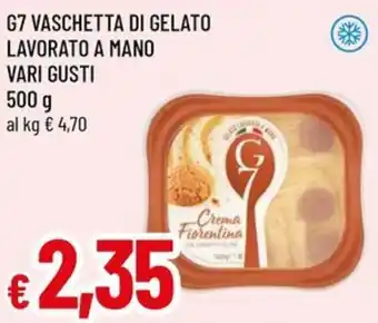 A&O G7 vaschetta di gelato lavorato a mano offerta