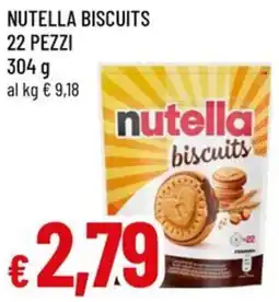 A&O Nutella biscuits offerta