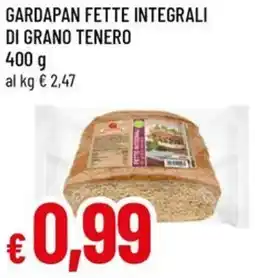 A&O Gardapan fette integrali di grano tenero offerta