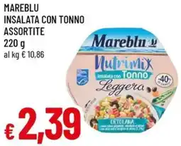 A&O Mareblu insalata con tonno offerta