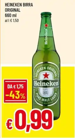 A&O Heineken birra original offerta