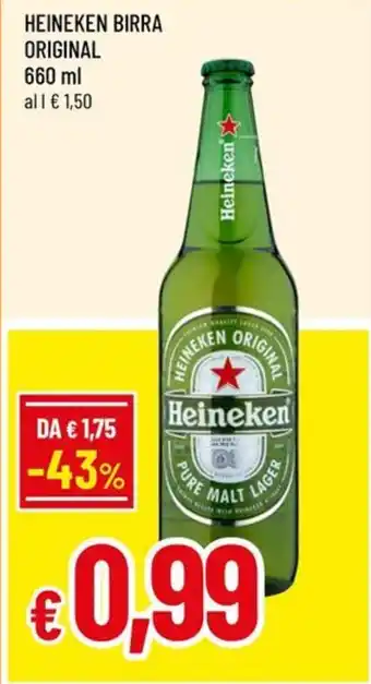 A&O Heineken birra original offerta