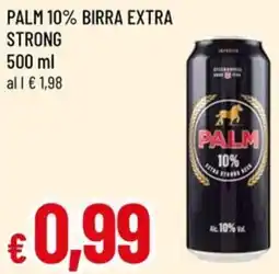 A&O Palm 10% birra extra strong offerta