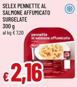 A&O Selex pennette al salmone affumicato surgelate offerta