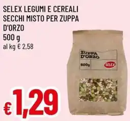 A&O Selex legumi e cereali secchi misto per zuppa d'orzo offerta