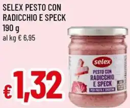 A&O Selex pesto con radicchio e speck offerta