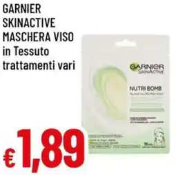 A&O Garnier skinactive maschera viso offerta