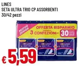 A&O Lines seta ultra trio cp assorbenti offerta
