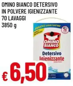 A&O Omino bianco detersivo in polvere igienizzante offerta