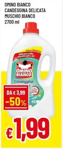 A&O Omino bianco candeggina delicata muschio bianco offerta