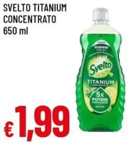 A&O Svelto titanium concentrato offerta
