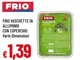 A&O Frio vaschette in alluminio con coperchio offerta