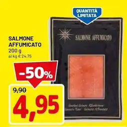 DPiù Salmone affumicato offerta