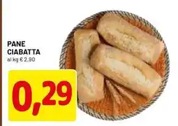 DPiù Pane ciabatta offerta