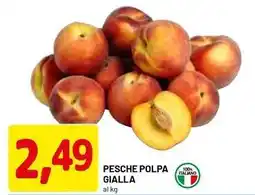 DPiù Pesche polpa gialla offerta