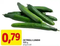 DPiù Cetrioli lunghi offerta