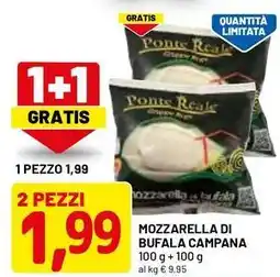 DPiù Mozzarella di bufala campana offerta
