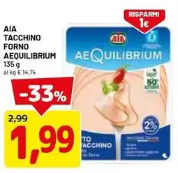 DPiù Aia tacchino forno aequilibrium offerta